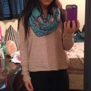 🚫SOLD🚫Floral infinity scarf