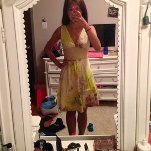 Yellow sundress from free people