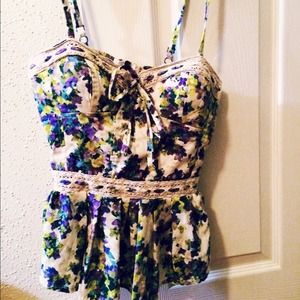 Price lowered! Bustier top