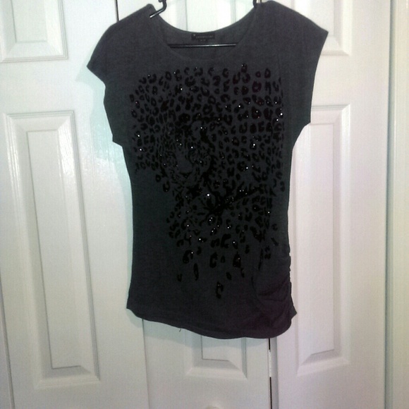Glitter Leopard Top (Small)