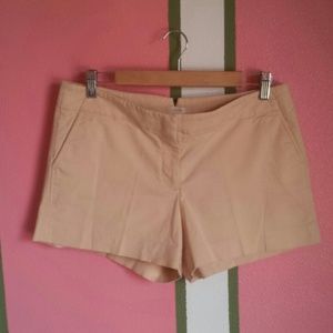 New J.crew light peach khaki shorts