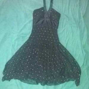$reduced$ Very pretty black with sparkles dress