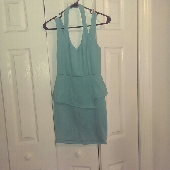 Sexy Peplum Cocktail Dress