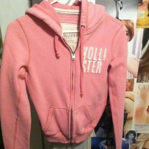 Pink Hollister Hoodie