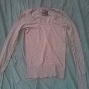 Grey american eagle long sleeve shirt