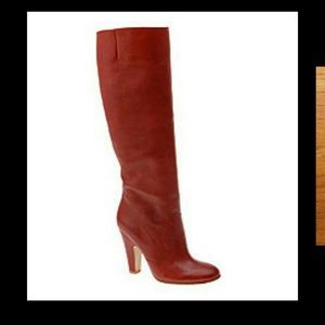 Red aldo boots