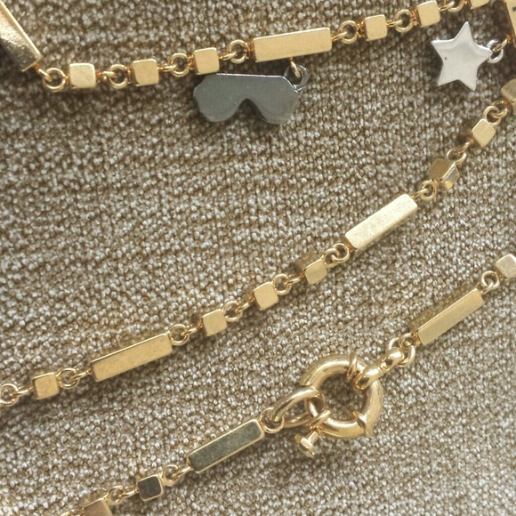 Marc Jacobs goldtone hollywood charms necklace - Picture 3 of 3