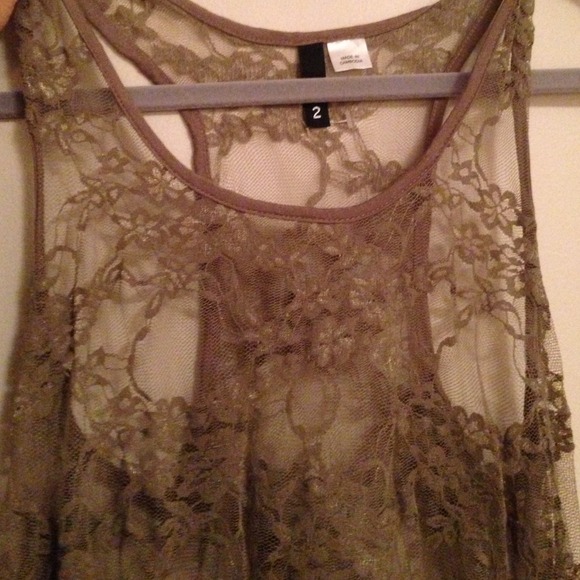 Sheer lace top from h&m - Picture 2 of 2
