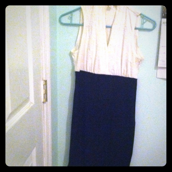 Black and white dress!