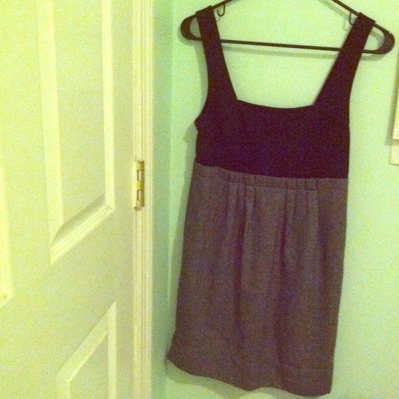 Black and grey dress