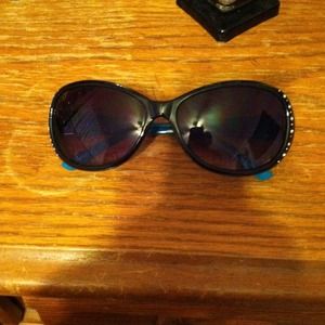 Blue sunglasses