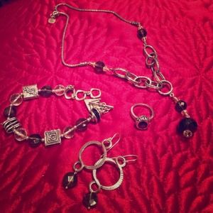 Wow! Silpada silver jewelry set