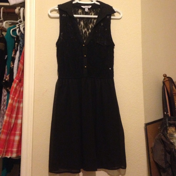 New Black Lace Dress