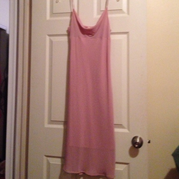 Powder pink dress