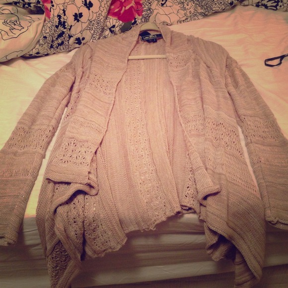 Light taupe cardigan - Picture 1 of 2