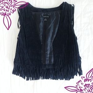 🌸Fringe Leather Vest🌸