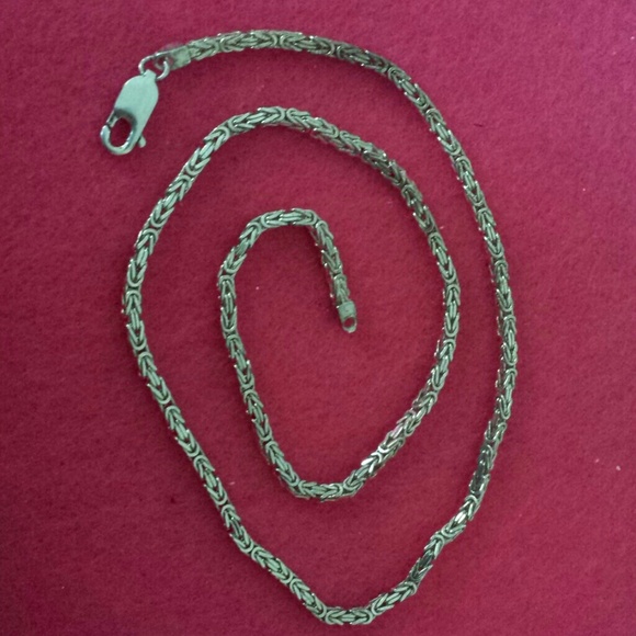 925 Sterling silver heavy cuba chain necklace - Picture 1 of 3