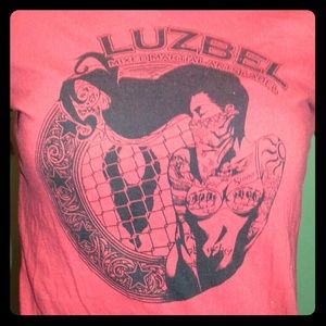 Luzbel MMA red t~shirt