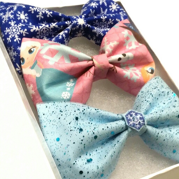 *Limited* Disney's Frozen Hair Bow Set - Picture 1 of 2