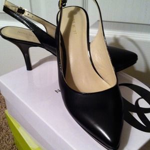 Nine West "Rebellion" Sling Back Pumps