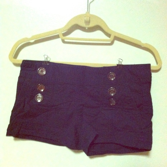 Express: Navy Sailor Shorts