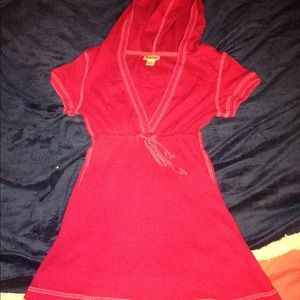 HODDED BABY DOLL TOP