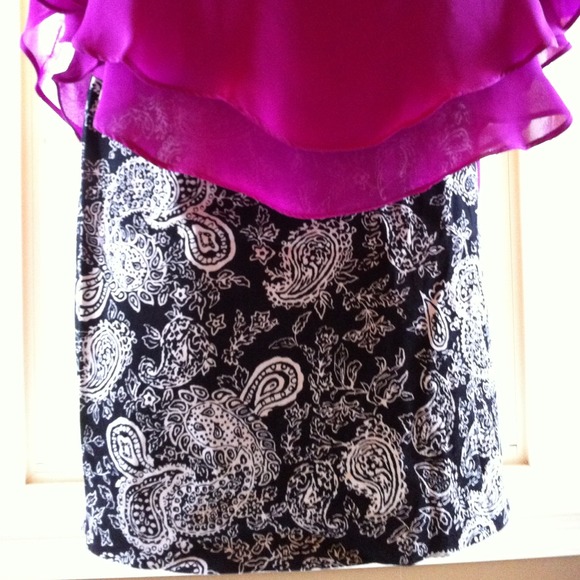 Lauren by Ralph Lauren Paisley Skirt - Picture 2 of 4