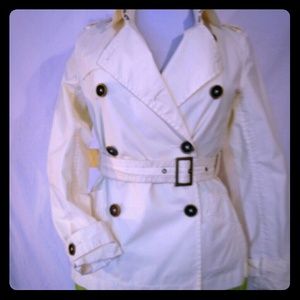 Lightweight Old Navy Double Breasted Trench Small