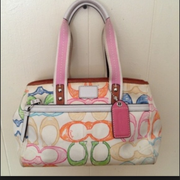Coach scribble purse
