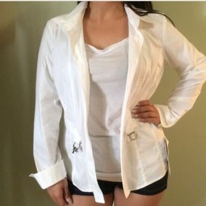 White blazer
