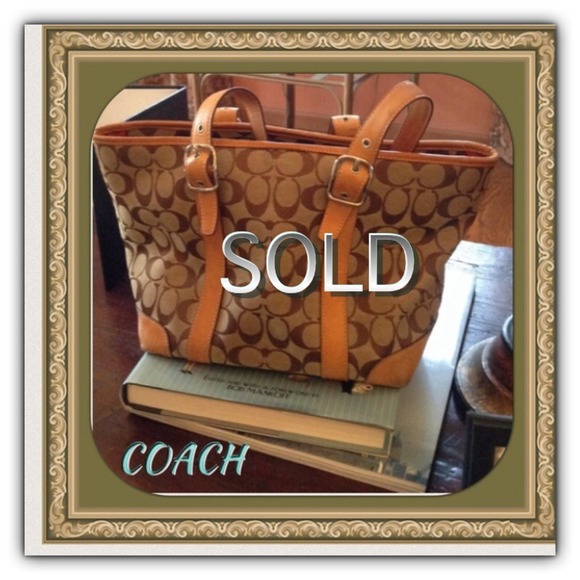 Coach logo bag