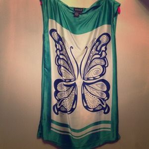 Silk Butterfly Dress