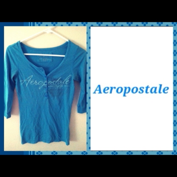 SALE! Super cute blue Aeropostale shirt