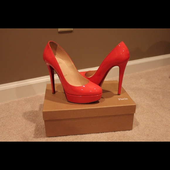 Christian Louboutin Bianca 140mm in coral