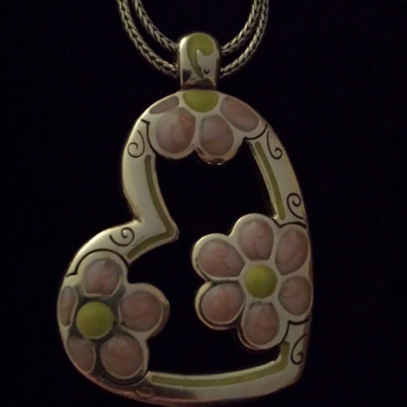 Heart pendant Brighton necklace