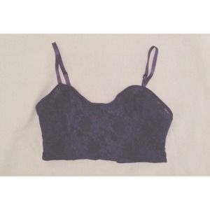 American Apparel lace bustier