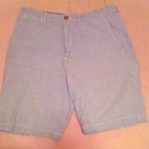 Men's pale blue shorts
