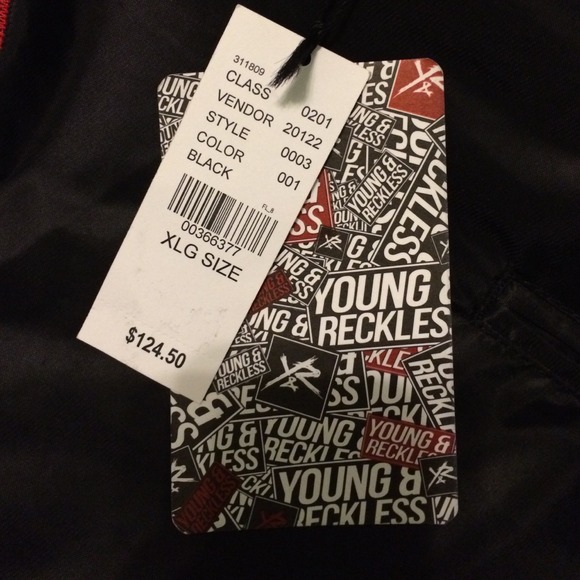 Young & Reckless Varsity Jacket - Picture 4 of 4