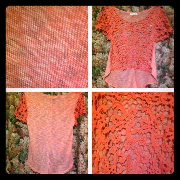 Coral shirt