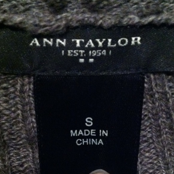 Charcoal gray cascading cardigan! - Picture 2 of 4