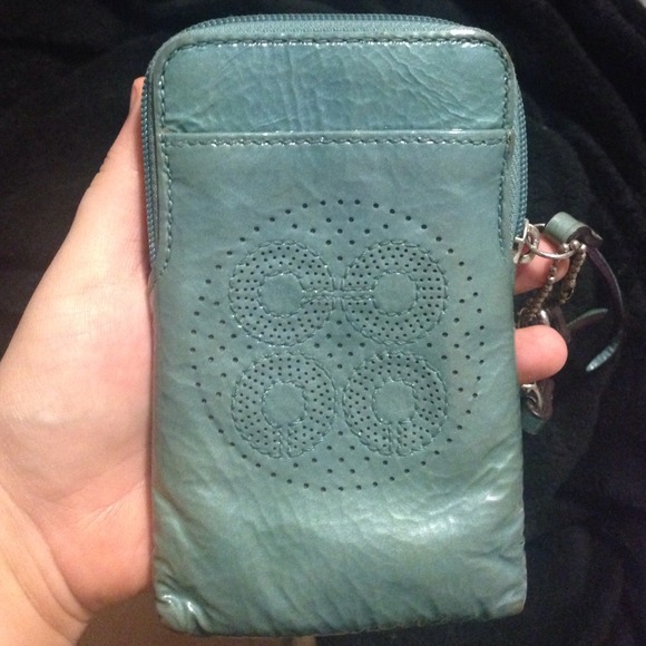 Authentic coach wristlet