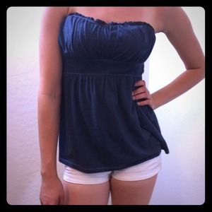 Hollister strapless top
