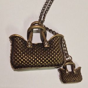 ⚡️sale⚡️Bag Shape Pendant Copper Necklace