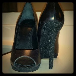 Brian Atwood peep toe heels *reduced*