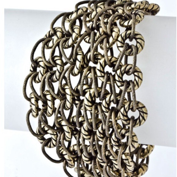 Intertwined Link Bracelet