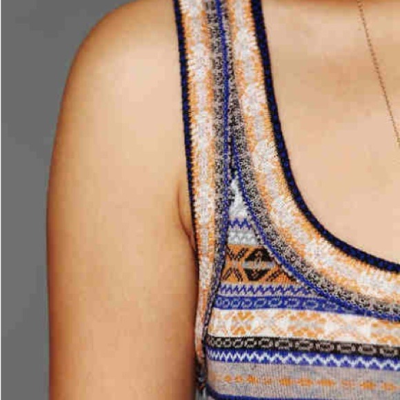 SOLD Free people fit and flare fairisle dress. - Picture 4 of 4