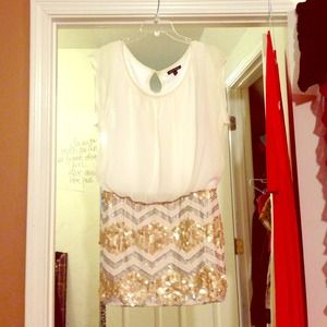 AS U WISH. nude dress