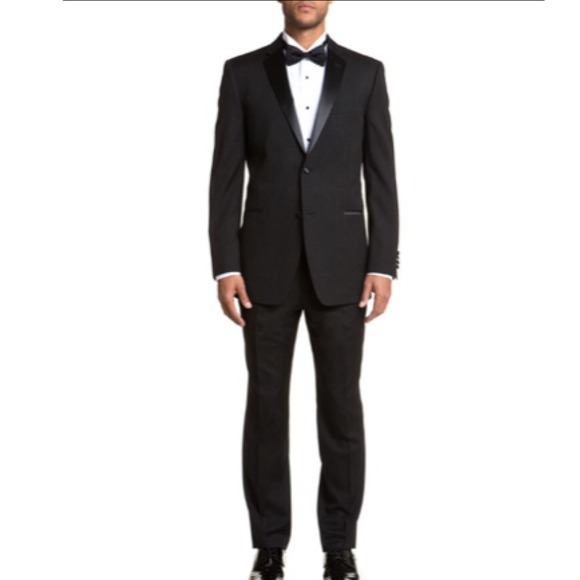 Ike Behar Jackets & Blazers - Ike Behar 2-Button Notch Tuxedo 42R/34R