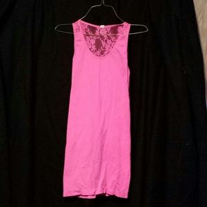 Sexy lace back dress