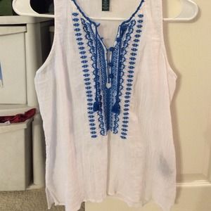 FLASH SALE! Ralph Lauren petite peasant top